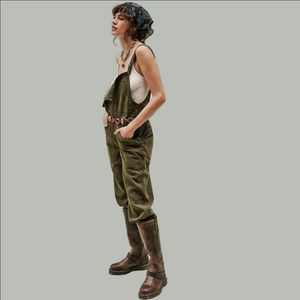 We The Free Just In Time Overalls/Army Green